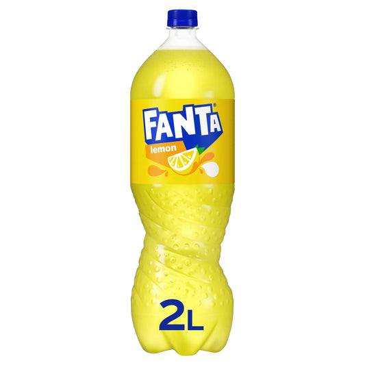 Lemon Soft Drink Bottle 2l by FANTA