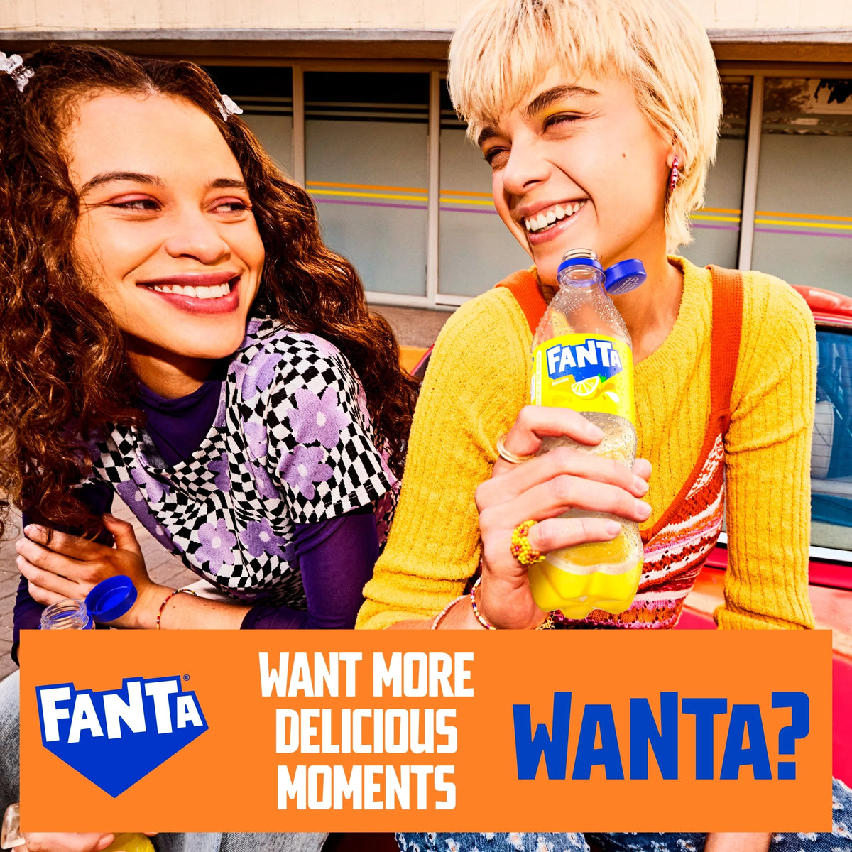 Lemon Soft Drink Bottle 2l by FANTA