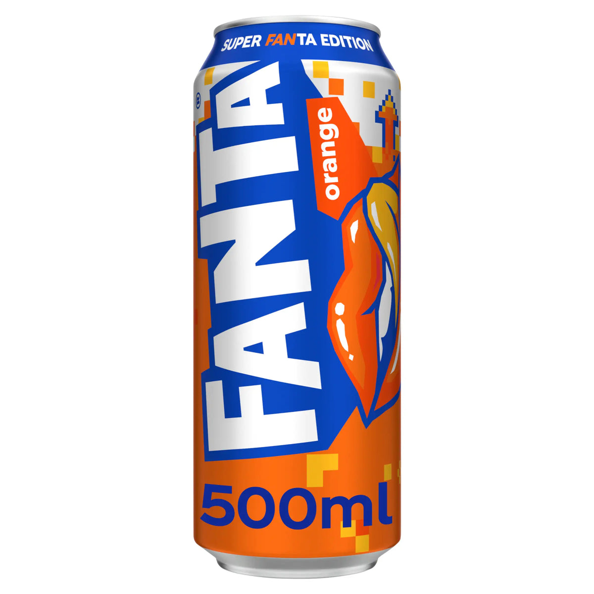 Sparkling Orange Fruit Drink 500ml by FANTA at The British Vault