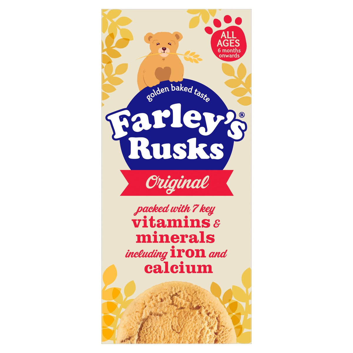 Original Rusks Baby Food Snacks 150g by FARLEYS