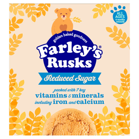 Rusks Reduced Sugar Baby Food Snack 300g by FARLEYS