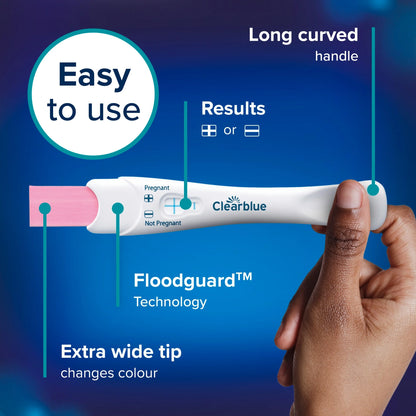 Fast CLEARBLUE Plus Visual Pregnancy Test 1ct UK