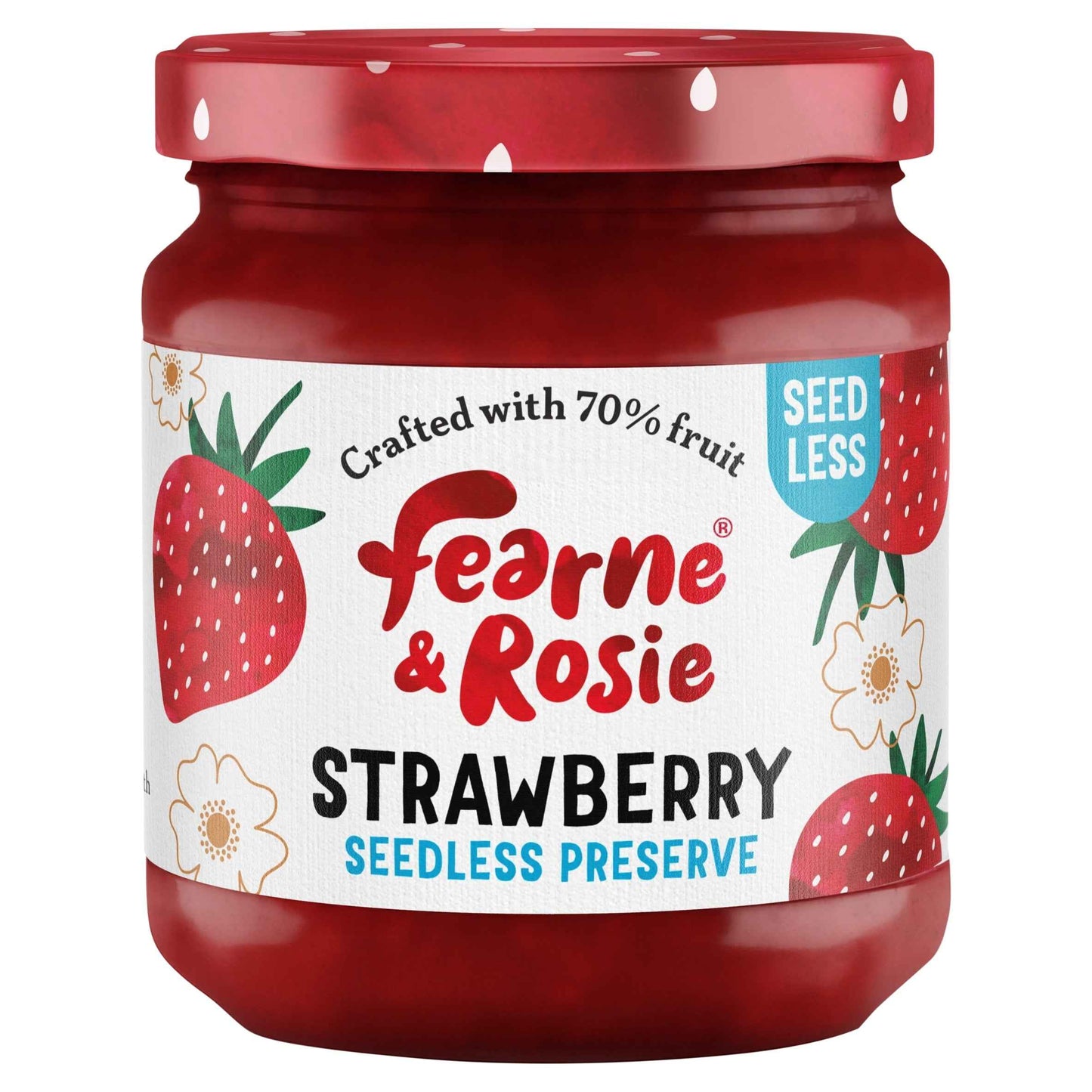 Strawberry Seedless Preserve by Fearne & Rosie