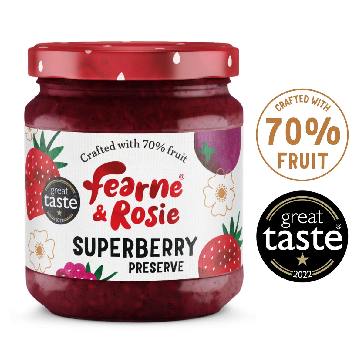 Superberry Preserve 310g by Fearne & Rosie