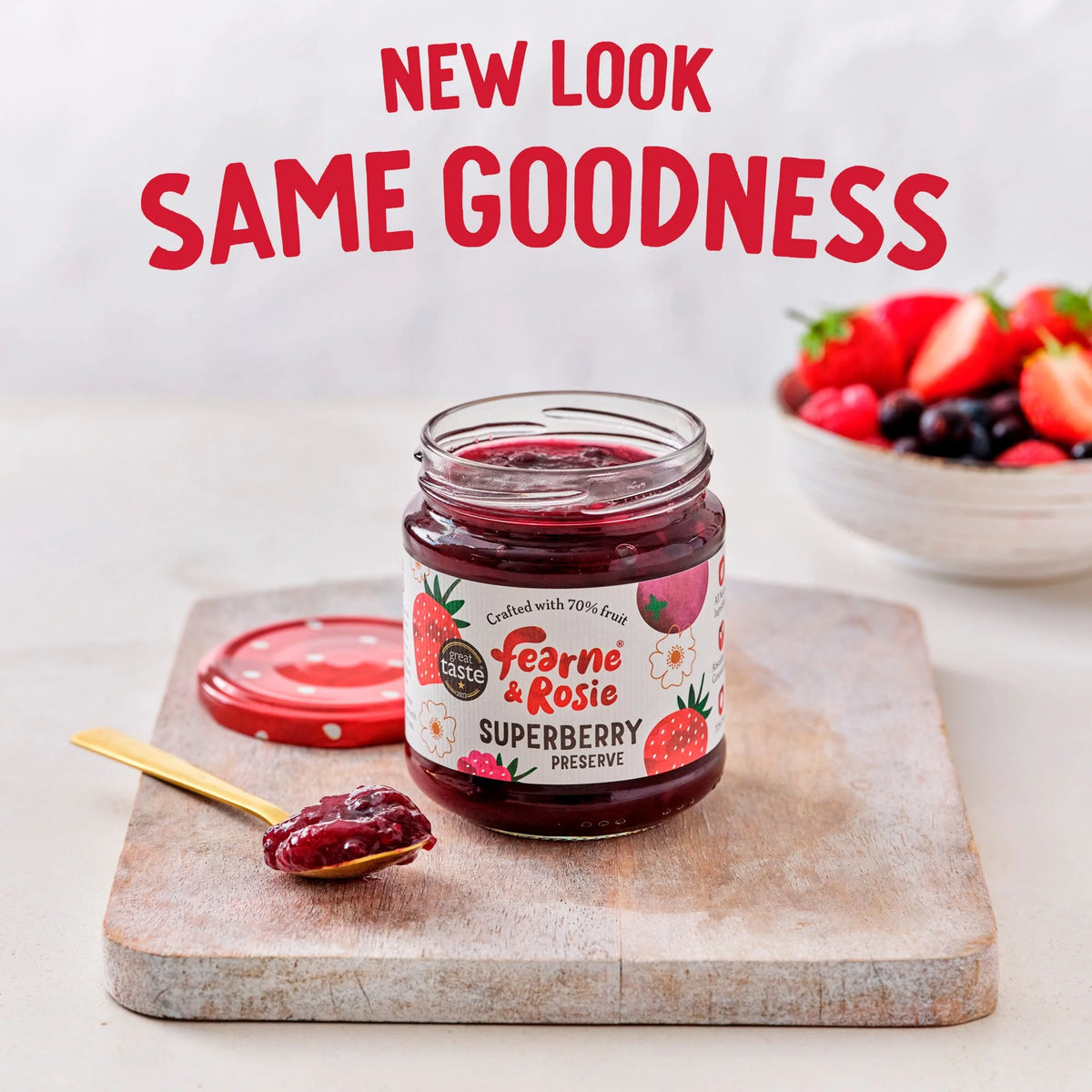Superberry Preserve 310g by Fearne & Rosie
