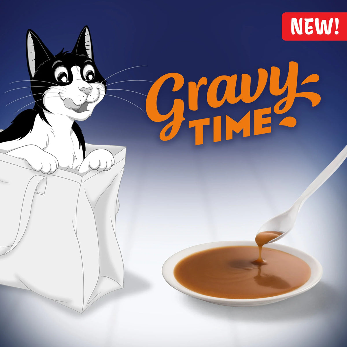 Gravy Time Chicken And Turkey Wet Cat by felix at The British Vault