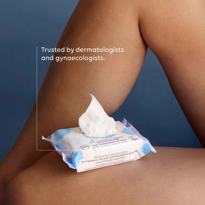 0% Sensitive Wipes 25 Pack by FEMFRESH