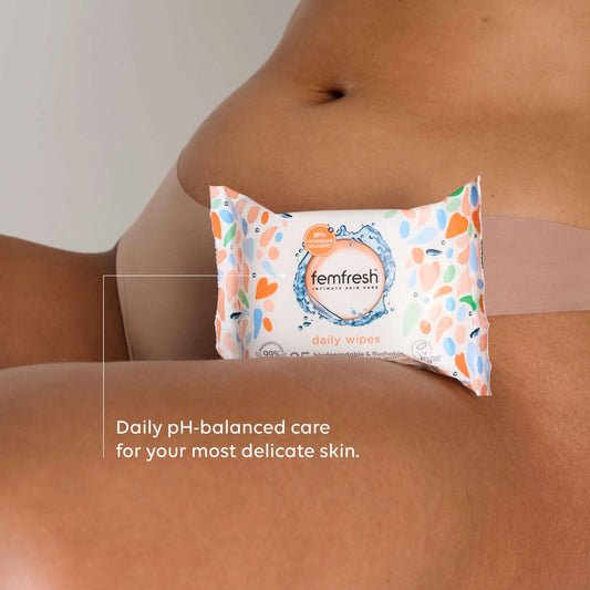 Intimate Wipes 25 Pack by FEMFRESH