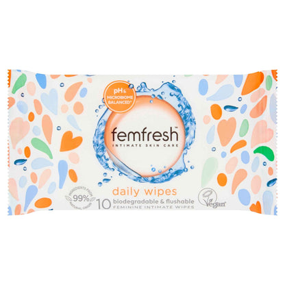 Pocket Wipes 10's by FEMFRESH