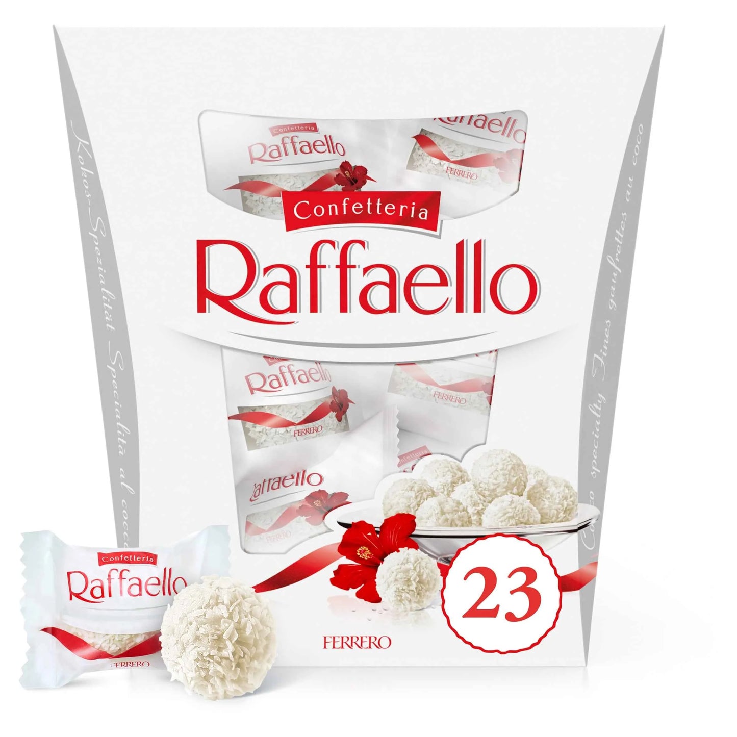 Raffaello Coconut & Almond Pralines 230g by FERRERO
