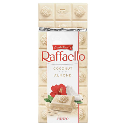 Raffaello White Chocolate Bar 90g by FERRERO