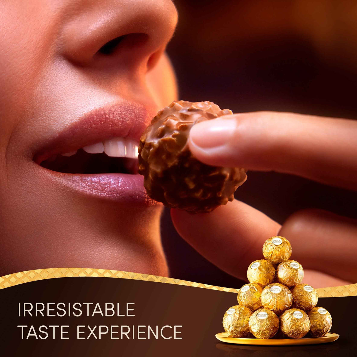 Rocher Chocolate Pralines Gift Box 16 by FERRERO