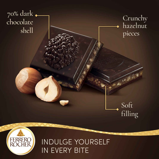 Hazelnut & 70% Dark Chocolate by FERRERO ROCHER