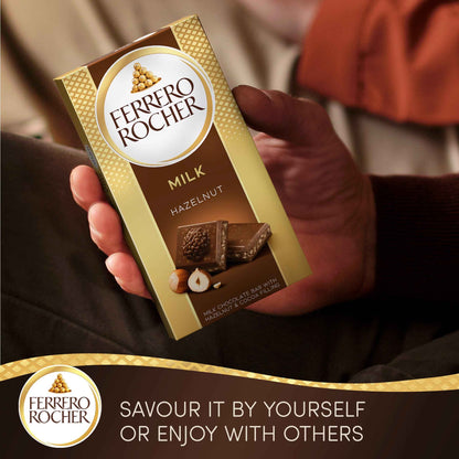 Rocher Original Milk Chocolate Bar 90g by FERRERO