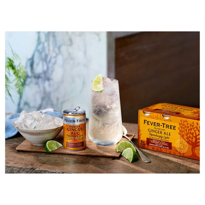 Fever-tree Light Ginger Ale Cans 8x150ml by FEVER TREE
