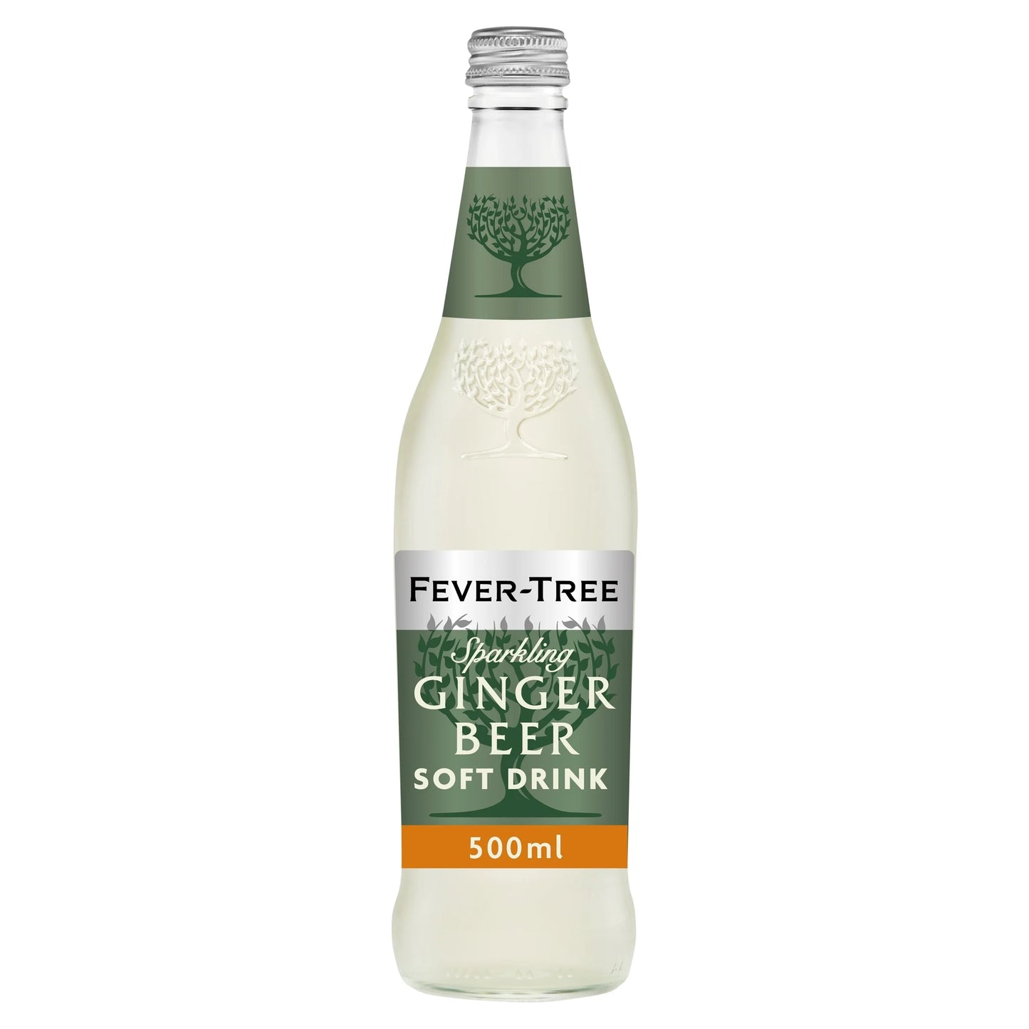 Fever-tree Light Ginger Beer Bottle 500ml by FEVER TREE