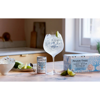 Fever-tree Light Indian Tonic Water Cans 15x150ml by FEVER TREE