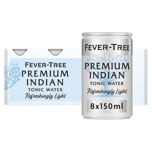 Fever-tree Light Indian Tonic Water Cans by FEVER TREE