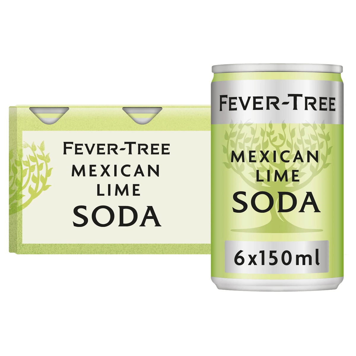 Fever-tree Mexican Lime Soda 6x150ml by FEVER TREE