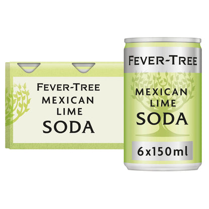 Fever-tree Mexican Lime Soda 6x150ml by FEVER TREE