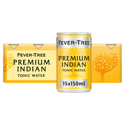 Fever-tree Premium Indian Tonic Water 15x150ml by FEVER TREE at The British Vault