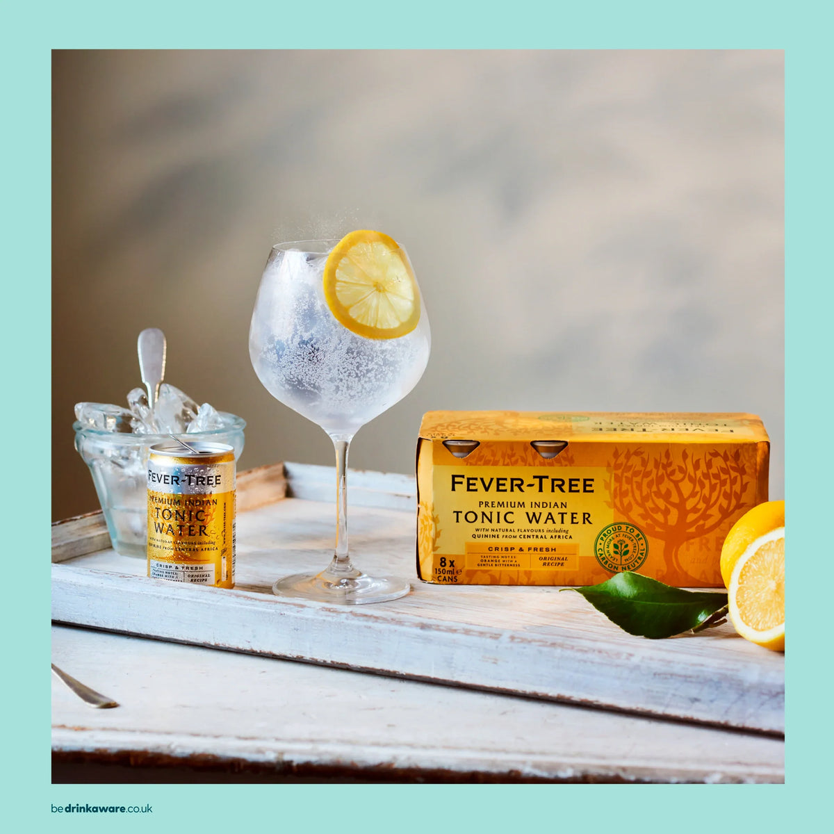 Fever-tree Premium Indian Tonic Water 15x150ml by FEVER TREE at The British Vault