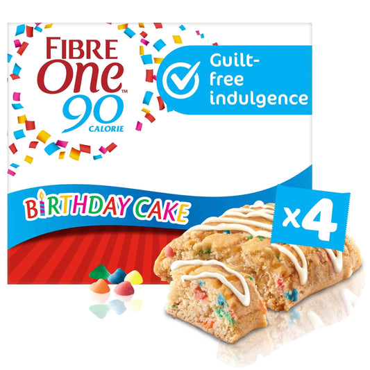 90 Calorie Birthday Cake Squares by FIBRE ONE