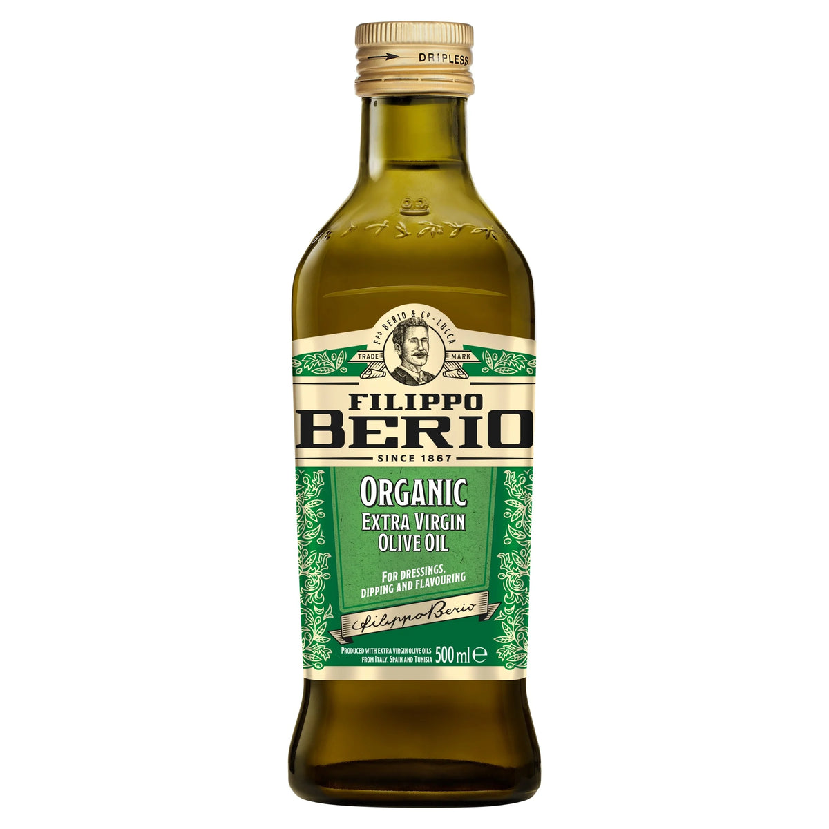 Organic Extra Virgin Olive Oil by FILIPPO BERIO