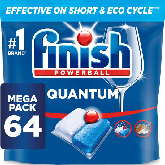 Quantum All In One 64 Dishwasher by FINISH