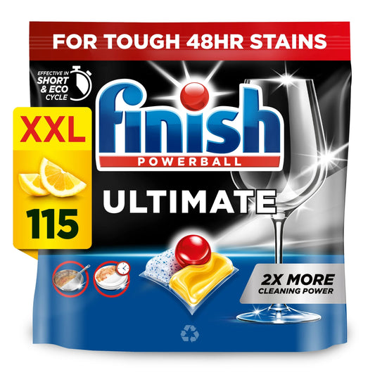 Ultimate All In One 115 Dishwasher by FINISH