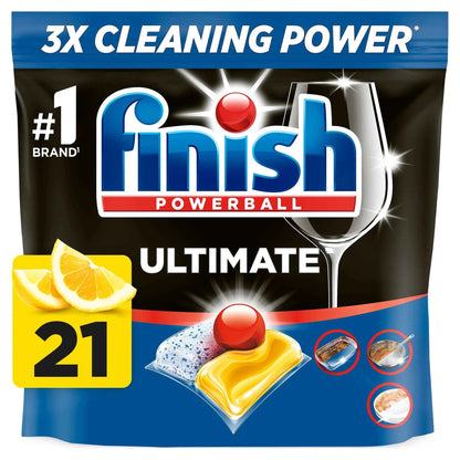 Ultimate All In One 21 Dishwasher by FINISH