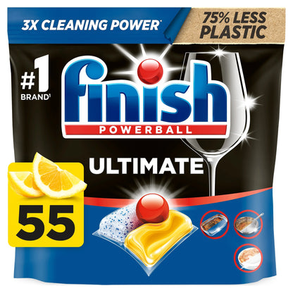 Ultimate All In One Dishwasher Tablets by FINISH