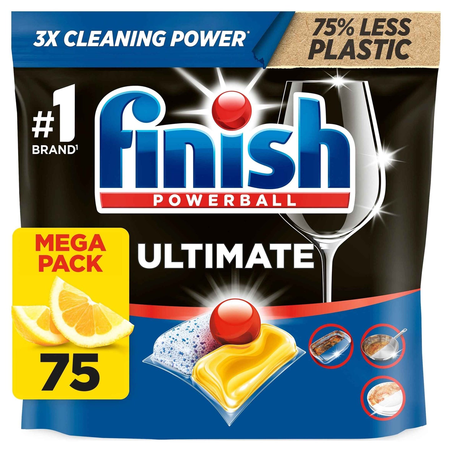 Ultimate All In One Dishwasher Tablets by FINISH