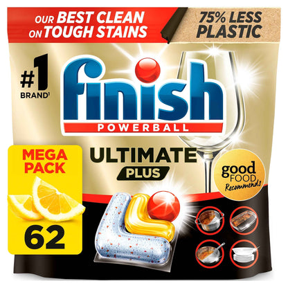 Ultimate Plus All In One Dishwasher by FINISH