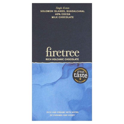 40% Cocoa Milk Chocolate 70g by firetree