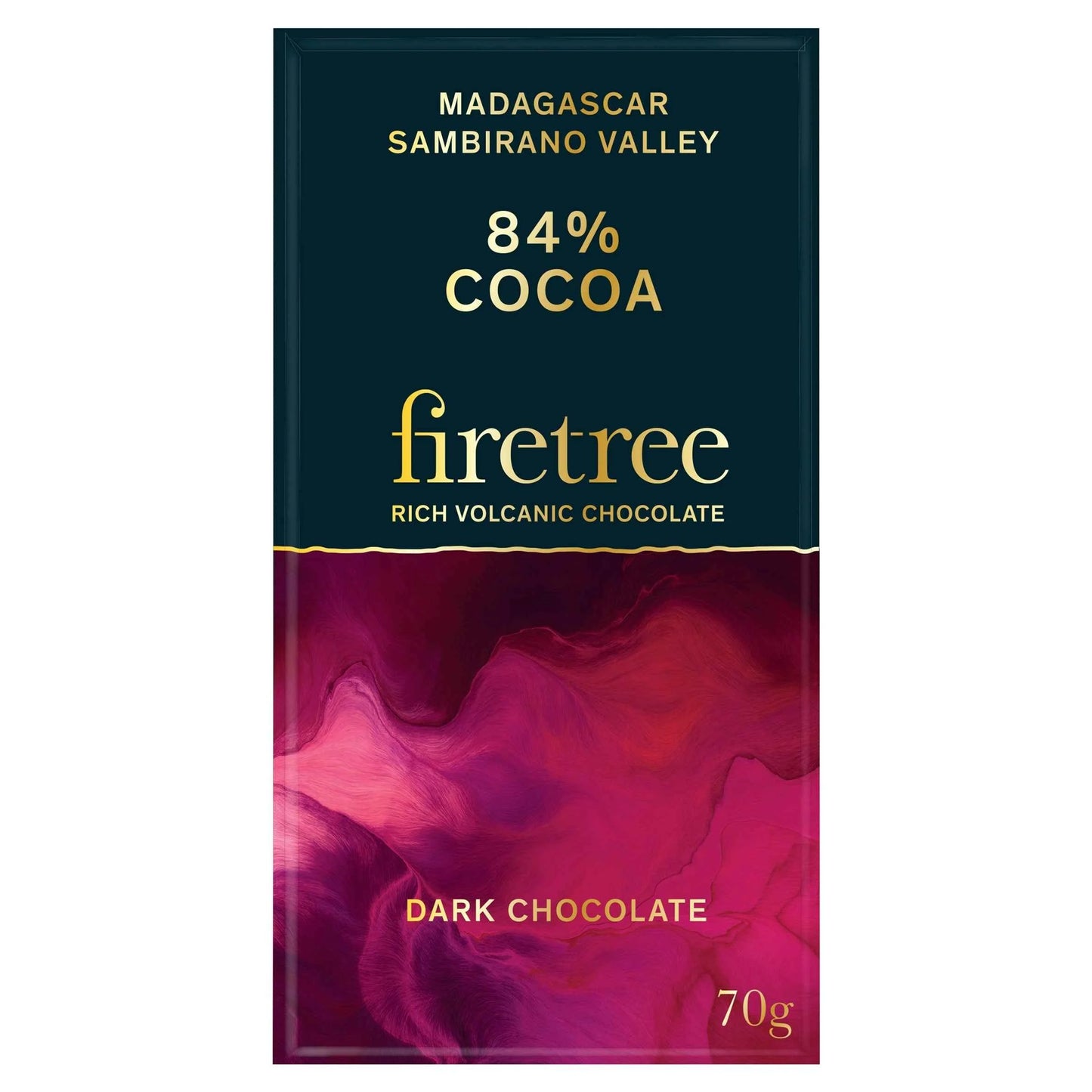84% Cocoa Dark Chocolate 70g by firetree
