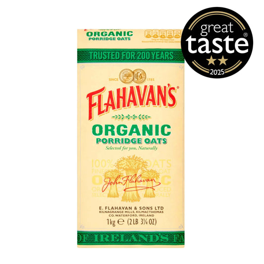 Flahavans Irish Organic Porridge 1kg by FLAHAVAN'S