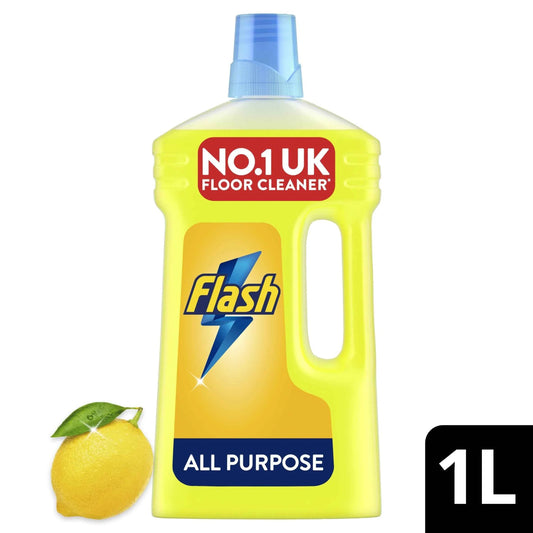 All Purpose Fresh Lemon Floor Cleaner 1l by Flash