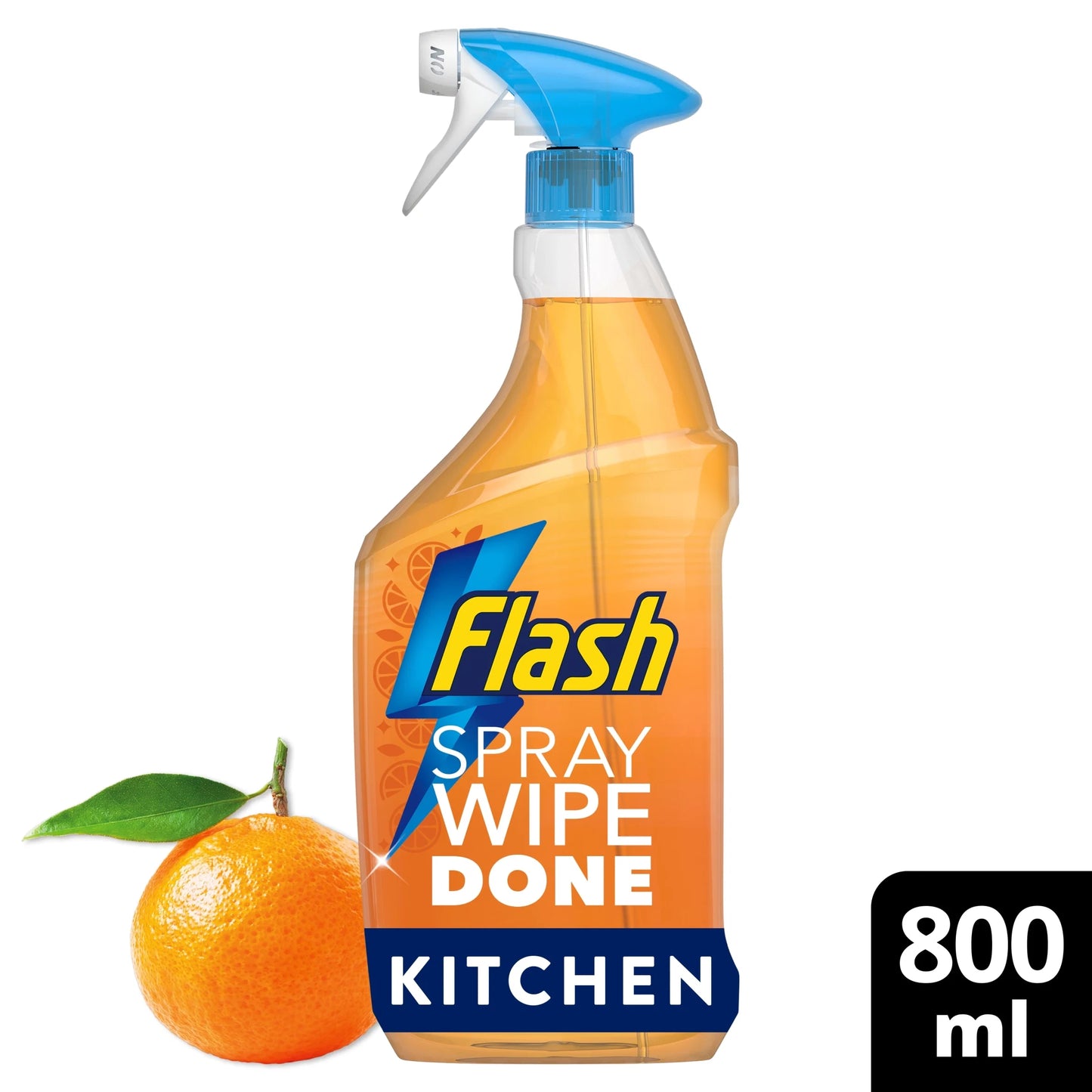 Spray Wipe Done Kitchen Bright Mandarin by Flash