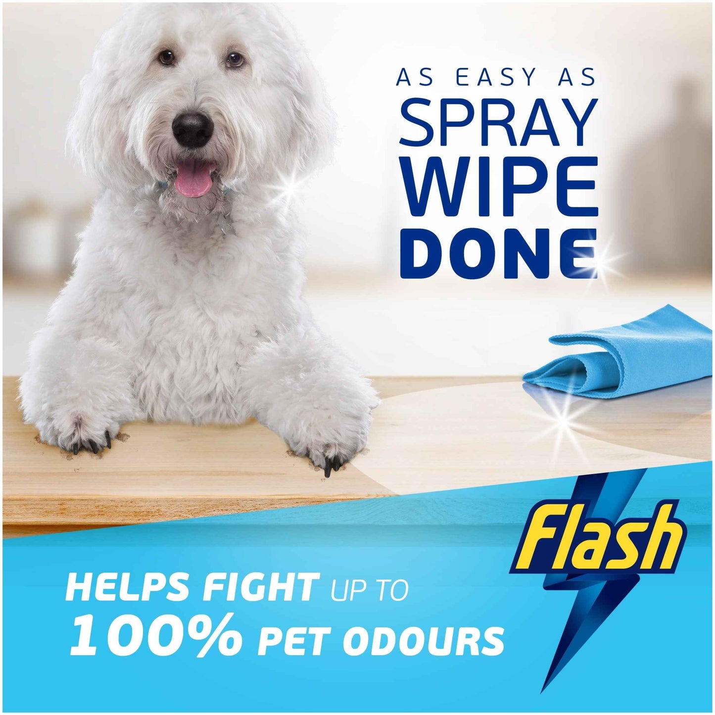 Spray Wipe Done Multi-pawpose 800ml by Flash