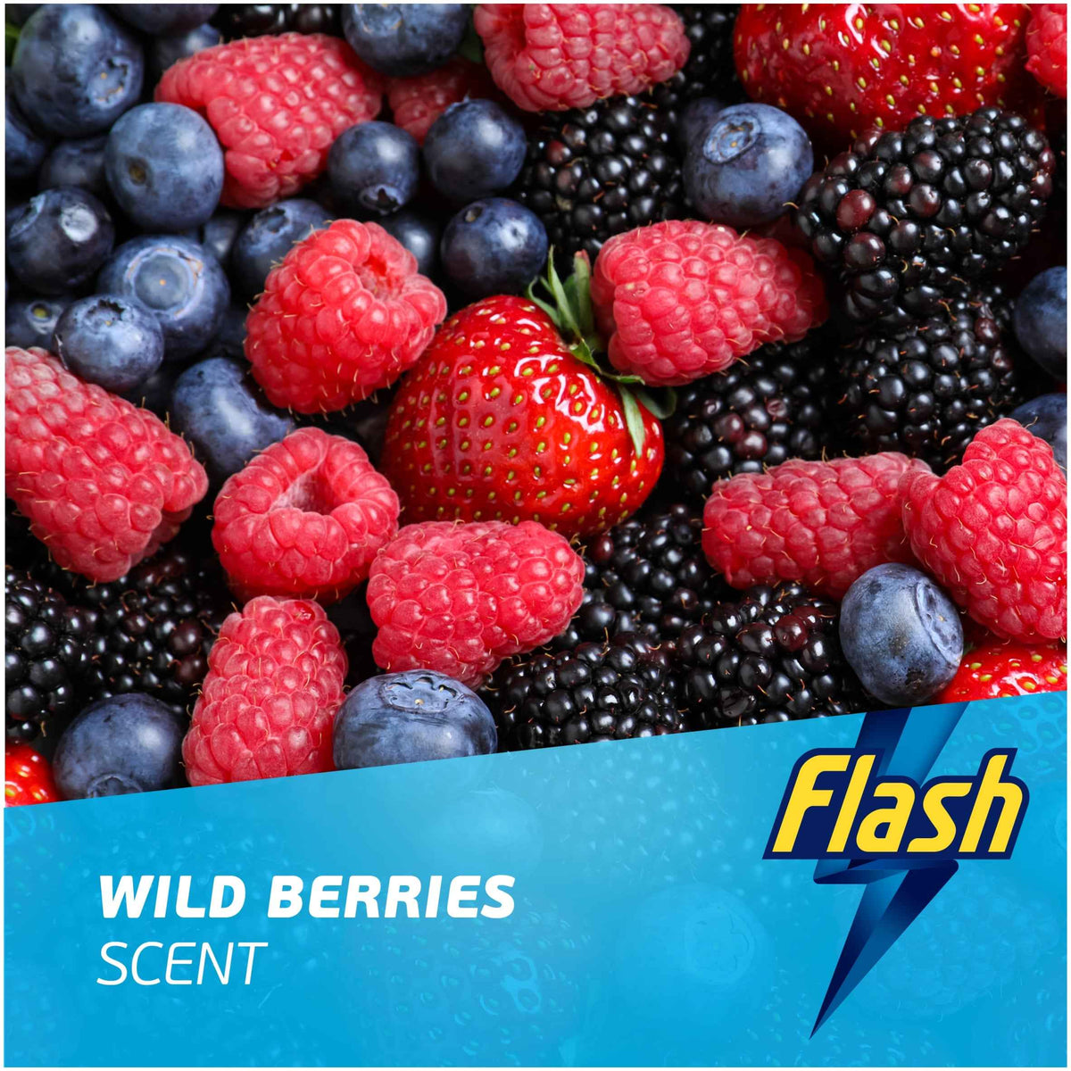 Spray Wipe Done Multi-purpose Wild Berries 800ml by Flash