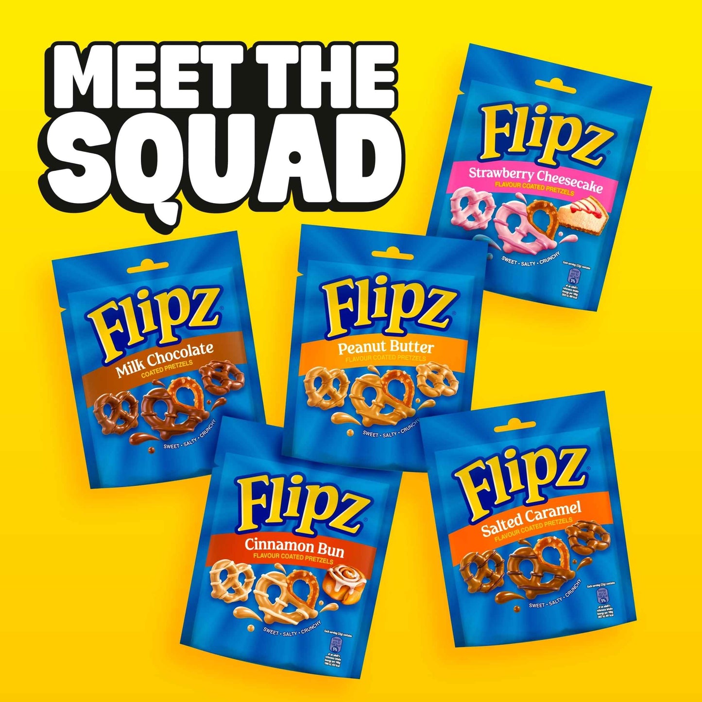Flipz Milk Chocolate Coated Pretzels 90g by McVitie's