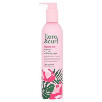 Flora & Curl Rose Water Cream Conditioner by flora&curl