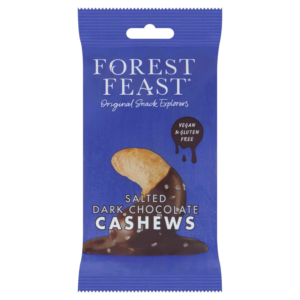 Dark Chocolate Cashews 40 G by FOREST FEAST