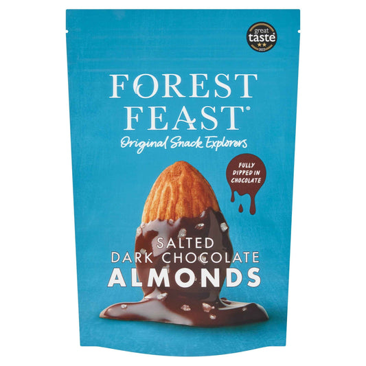 Salted Dark Chocolate Almonds by FOREST FEAST
