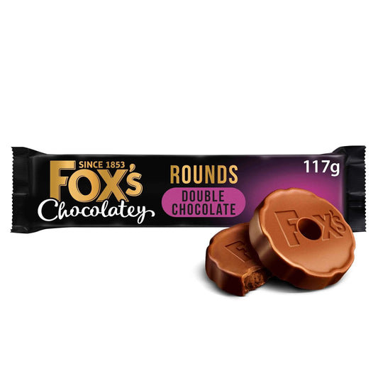 Chocolatey Biscuits Double Chocolate by FOX'S