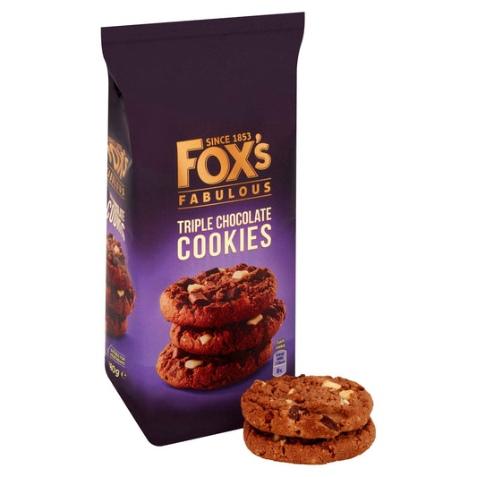 Chocolatey Choc Chunk Cookies Triple by FOX'S