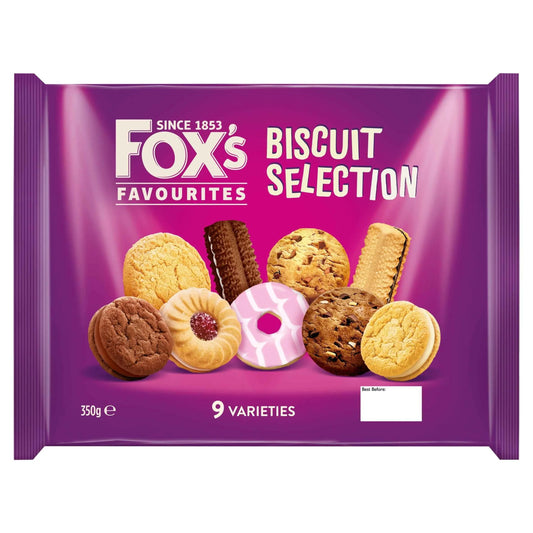 Favourites Biscuit Selection 350g by FOX'S
