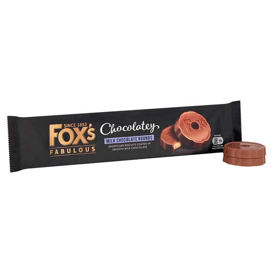 Foxs Chocolatey Milk Chocolate Rounds 130g by FOX'S