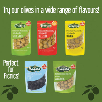 Marinated Stoneless Olives With Olive by FRAGATA